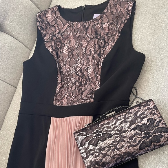 JS Collections Formal Dress - Size 6 + Evening Clutch - Picture 12 of 12